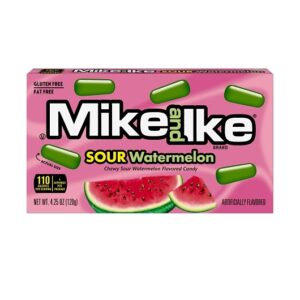Mike & Ike Sour Watermelon 4.25oz Theater Box 12ct